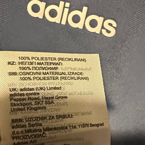 Adidas Classic Blue and White Jacket - Picture 5 of 5